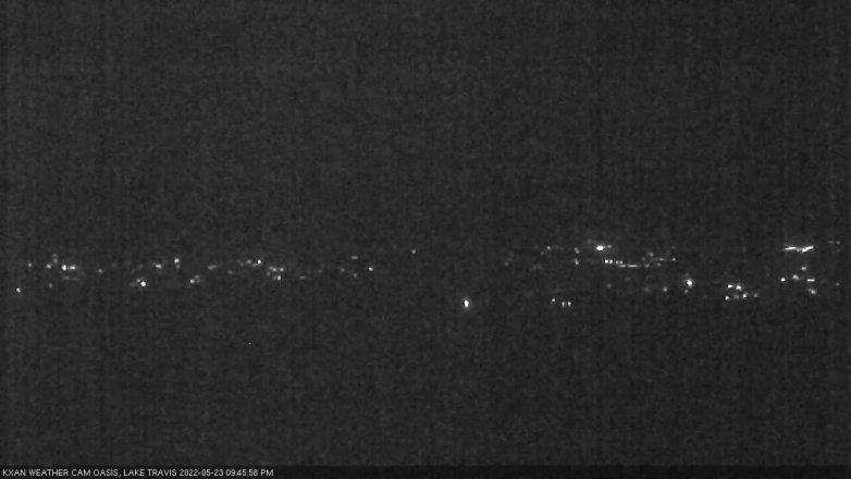 Lake Travis webcam, May 23, 2022 9:45 PM CT