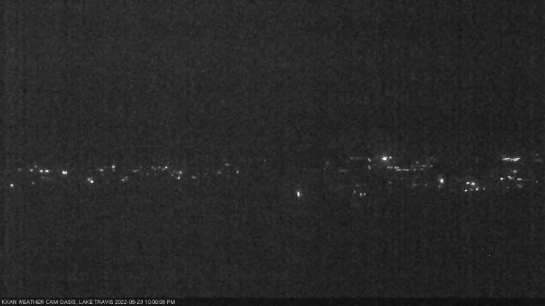 Lake Travis webcam, May 23, 2022 10:00 PM CT