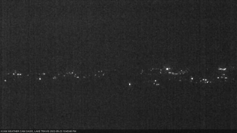 Lake Travis webcam, May 23, 2022 10:45 PM CT