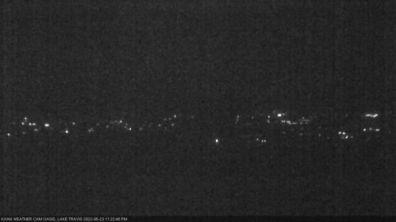 Lake Travis webcam, May 23, 2022 11:25 PM CT