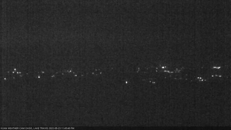 Lake Travis webcam, May 23, 2022 11:45 PM CT