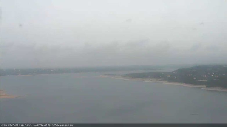 Lake Travis webcam, May 24, 2022 9:00 AM CT