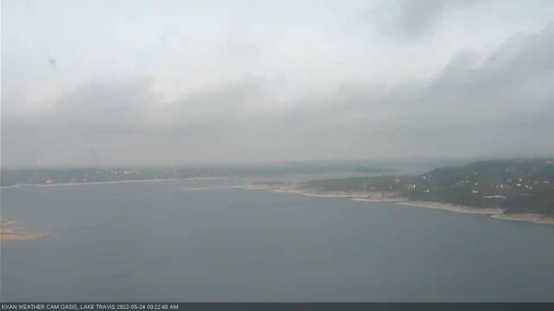 Lake Travis webcam, May 24, 2022 9:25 AM CT