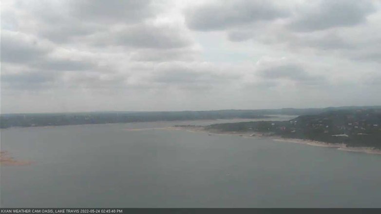Lake Travis webcam, May 24, 2022 2:45 PM CT