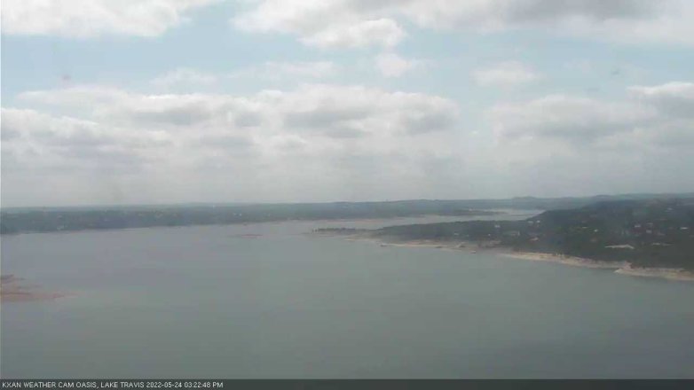 Lake Travis webcam, May 24, 2022 3:25 PM CT