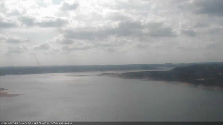 Lake Travis webcam, May 24, 2022 5:00 PM CT