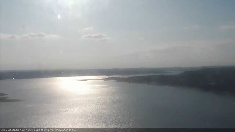 Lake Travis webcam, May 24, 2022 5:45 PM CT