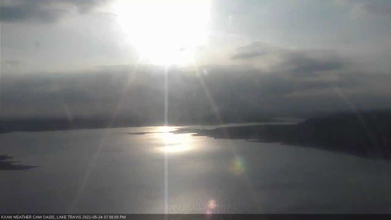 Lake Travis webcam, May 24, 2022 7:00 PM CT