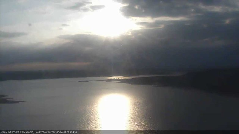 Lake Travis webcam, May 24, 2022 7:25 PM CT