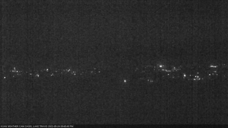Lake Travis webcam, May 24, 2022 9:45 PM CT