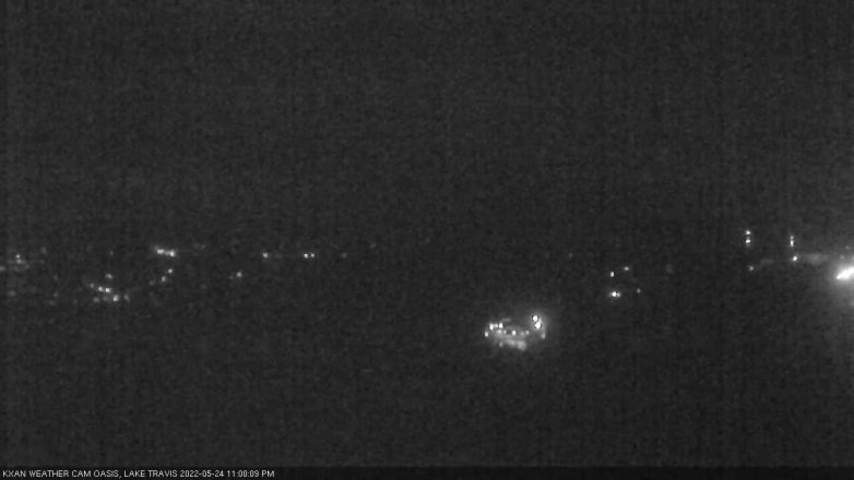 Lake Travis webcam, May 24, 2022 11:00 PM CT