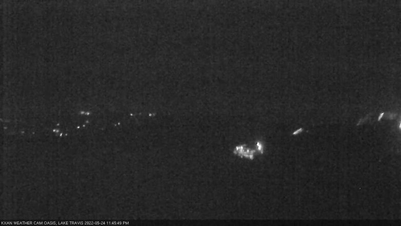 Lake Travis webcam, May 24, 2022 11:45 PM CT