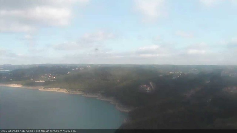Lake Travis webcam, May 25, 2022 9:45 AM CT