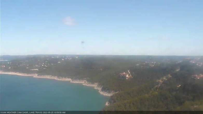 Lake Travis webcam, May 25, 2022 11:00 AM CT