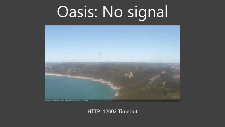 Lake Travis webcam, May 25, 2022 11:25 PM CT