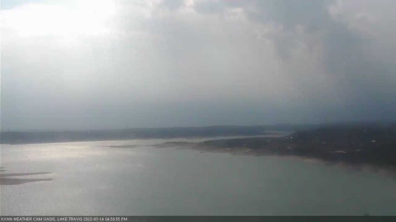 Lake Travis webcam, July 14, 2022 5:00 PM CT