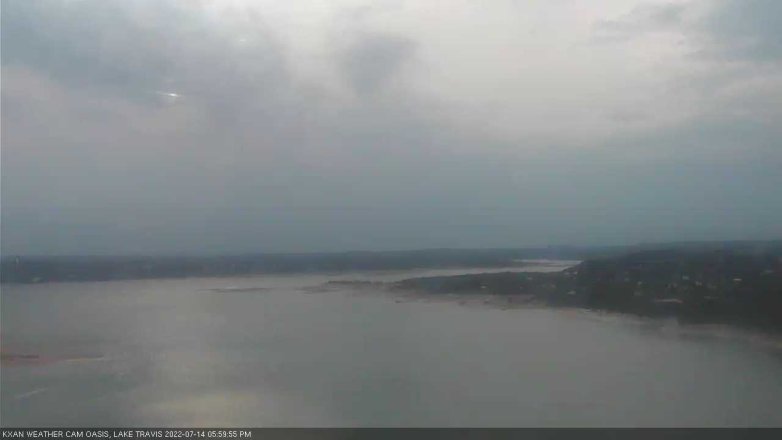Lake Travis webcam, July 14, 2022 6:00 PM CT