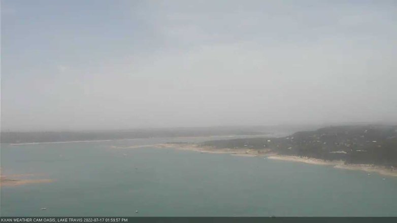 Lake Travis webcam, July 17, 2022 2:00 PM CT
