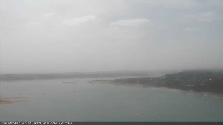 Lake Travis webcam, July 17, 2022 4:00 PM CT
