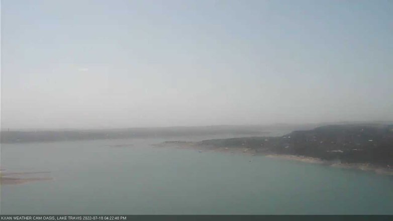 Lake Travis webcam, July 18, 2022 4:25 PM CT