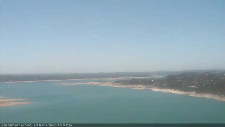 Lake Travis webcam, July 19, 2022 2:00 PM CT