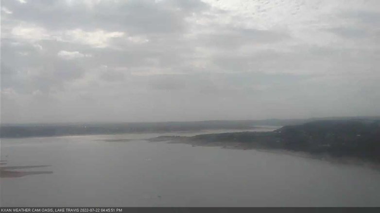 Lake Travis webcam, July 22, 2022 4:45 PM CT