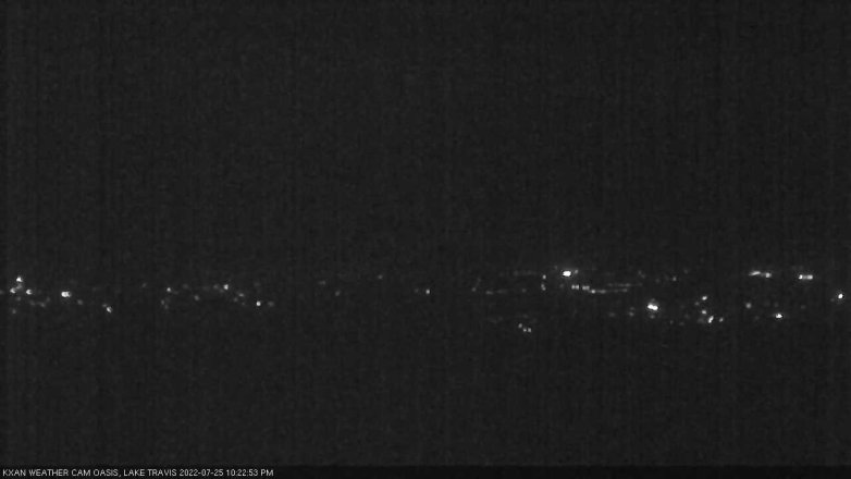 Lake Travis webcam, July 25, 2022 10:25 PM CT