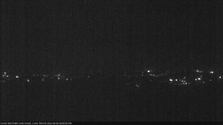 Lake Travis webcam, August 5, 2022 9:45 PM CT