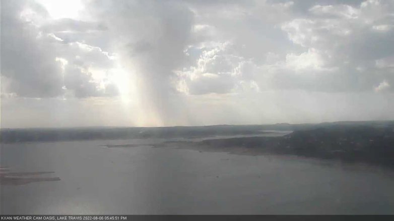 Lake Travis webcam, August 6, 2022 5:45 PM CT