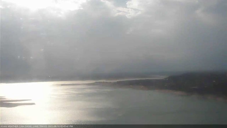 Lake Travis webcam, August 10, 2022 5:45 PM CT