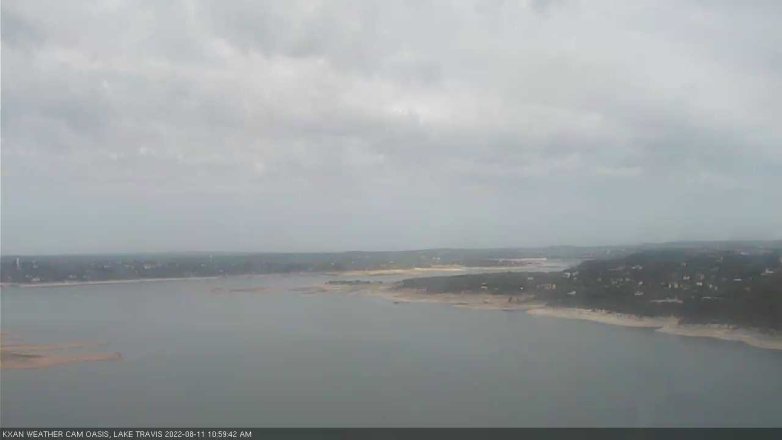 Lake Travis webcam, August 11, 2022 11:00 AM CT