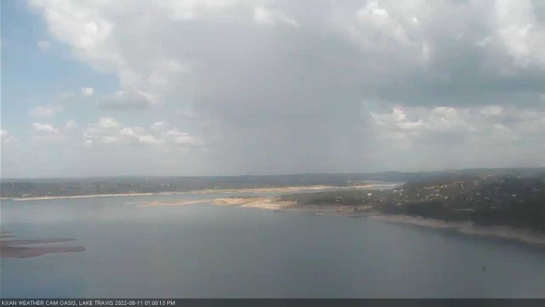 Lake Travis webcam, August 11, 2022 1:00 PM CT