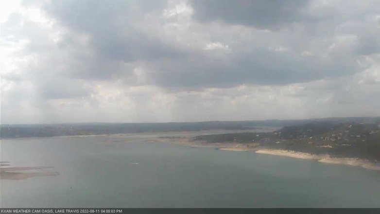 Lake Travis webcam, August 11, 2022 4:00 PM CT