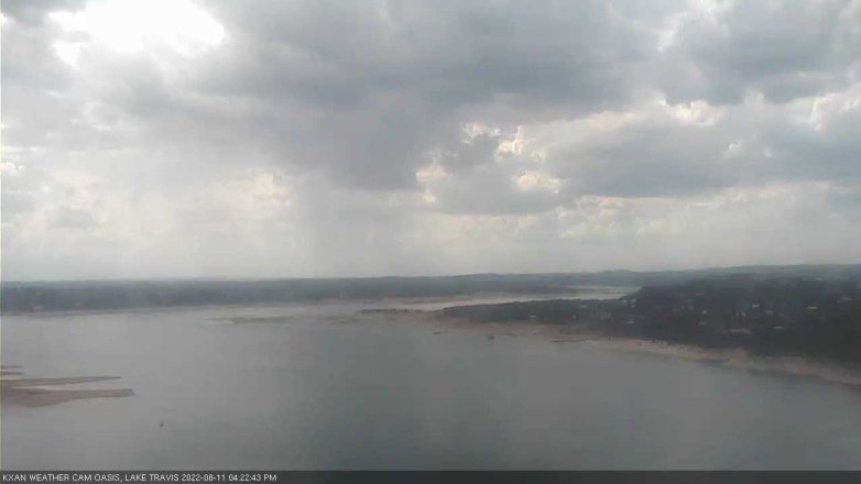 Lake Travis webcam, August 11, 2022 4:25 PM CT
