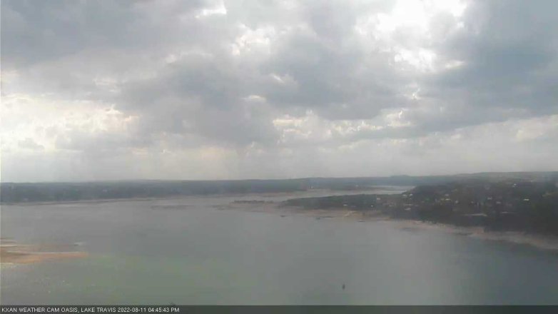 Lake Travis webcam, August 11, 2022 4:45 PM CT