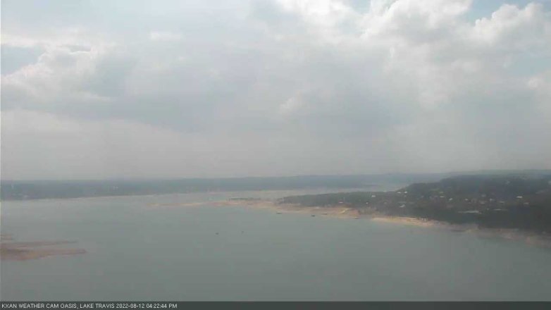Lake Travis webcam, August 12, 2022 4:25 PM CT