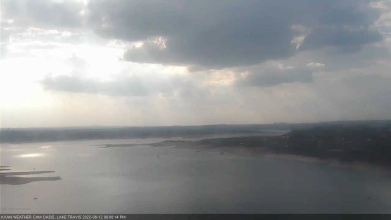 Lake Travis webcam, August 12, 2022 6:00 PM CT