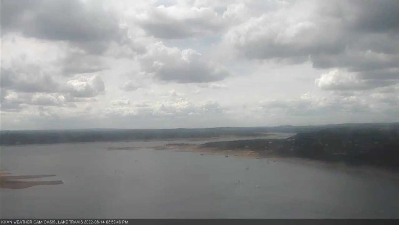 Lake Travis webcam, August 14, 2022 4:00 PM CT