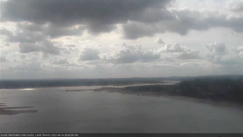 Lake Travis webcam, August 14, 2022 5:45 PM CT