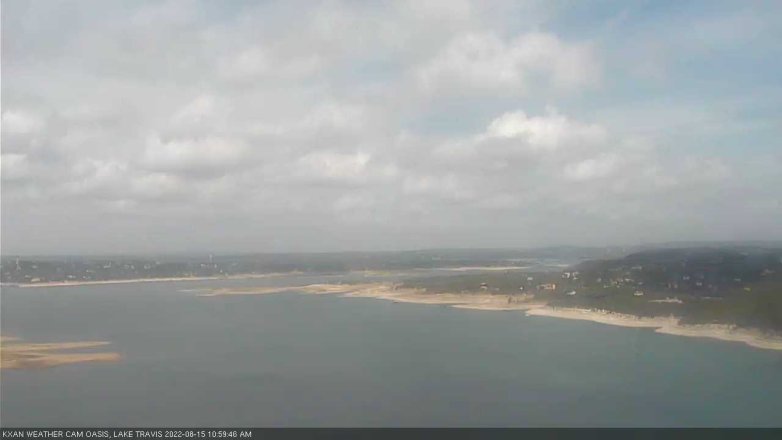 Lake Travis webcam, August 15, 2022 11:00 AM CT