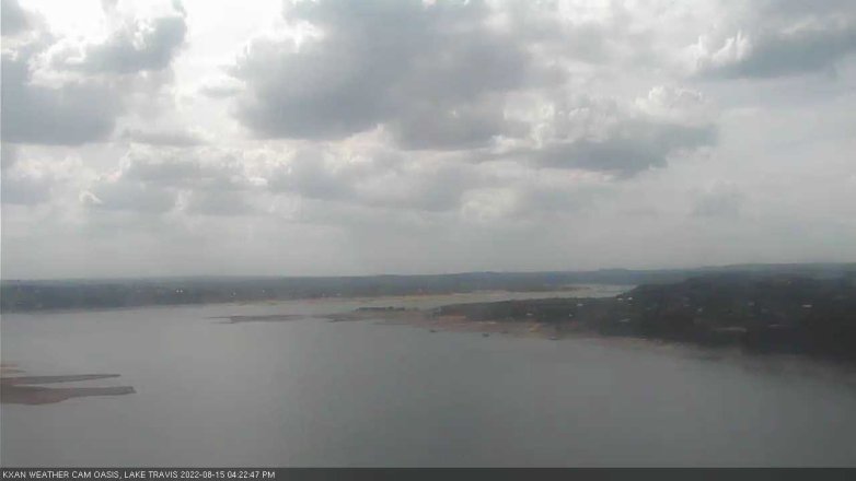 Lake Travis webcam, August 15, 2022 4:25 PM CT