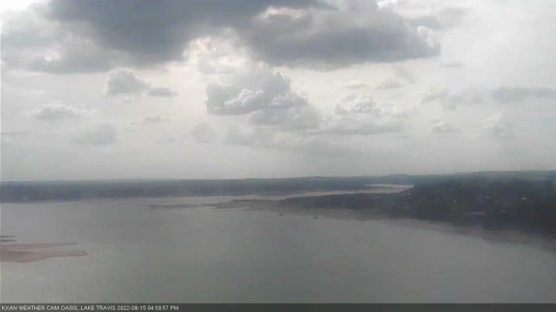 Lake Travis webcam, August 15, 2022 5:00 PM CT