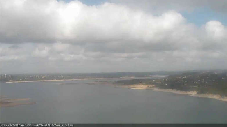 Lake Travis webcam, August 16, 2022 10:25 AM CT