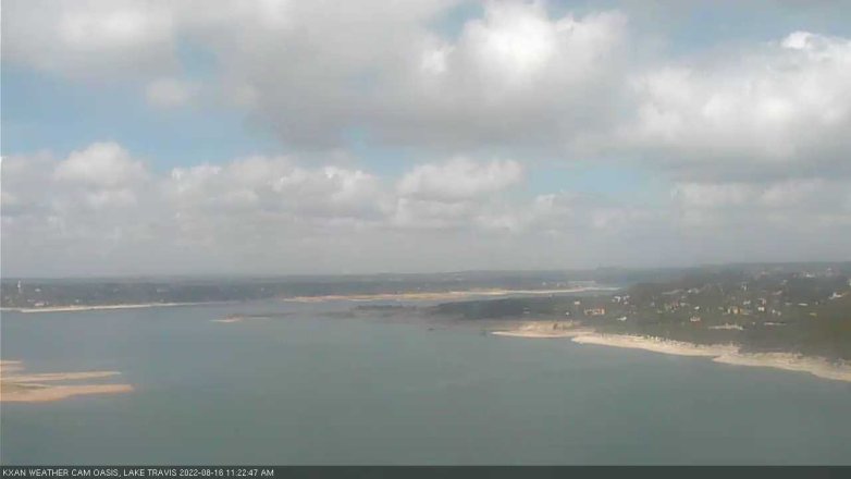 Lake Travis webcam, August 16, 2022 11:25 AM CT