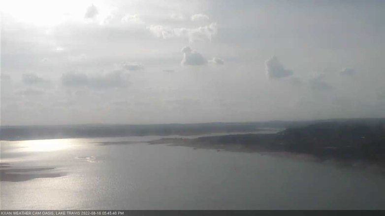 Lake Travis webcam, August 16, 2022 5:45 PM CT