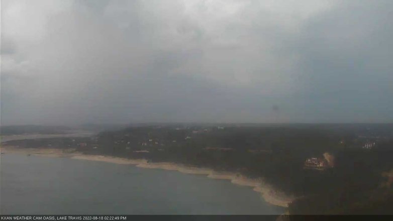 Lake Travis webcam, August 18, 2022 2:25 PM CT