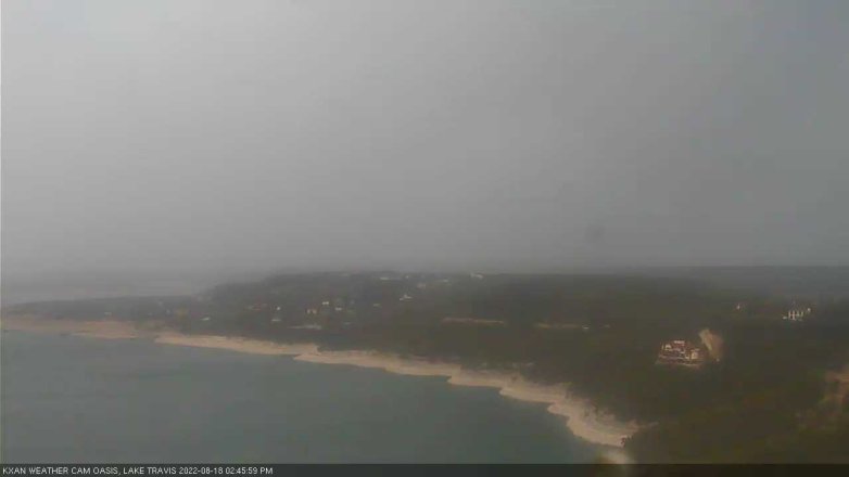 Lake Travis webcam, August 18, 2022 2:45 PM CT