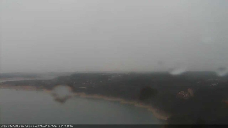 Lake Travis webcam, August 18, 2022 3:25 PM CT
