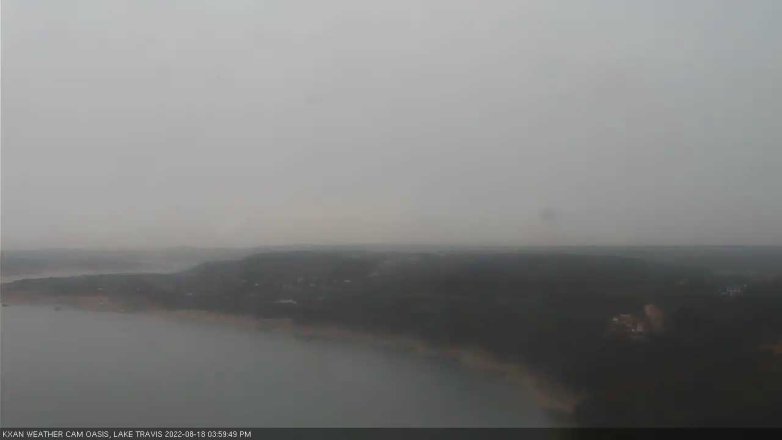 Lake Travis webcam, August 18, 2022 4:00 PM CT