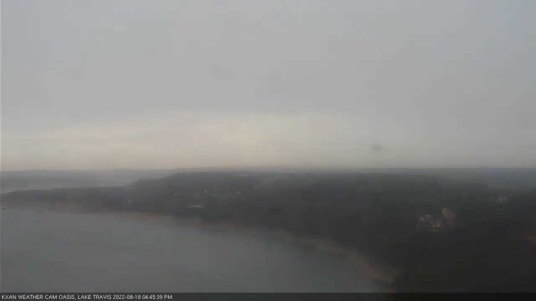 Lake Travis webcam, August 18, 2022 4:45 PM CT